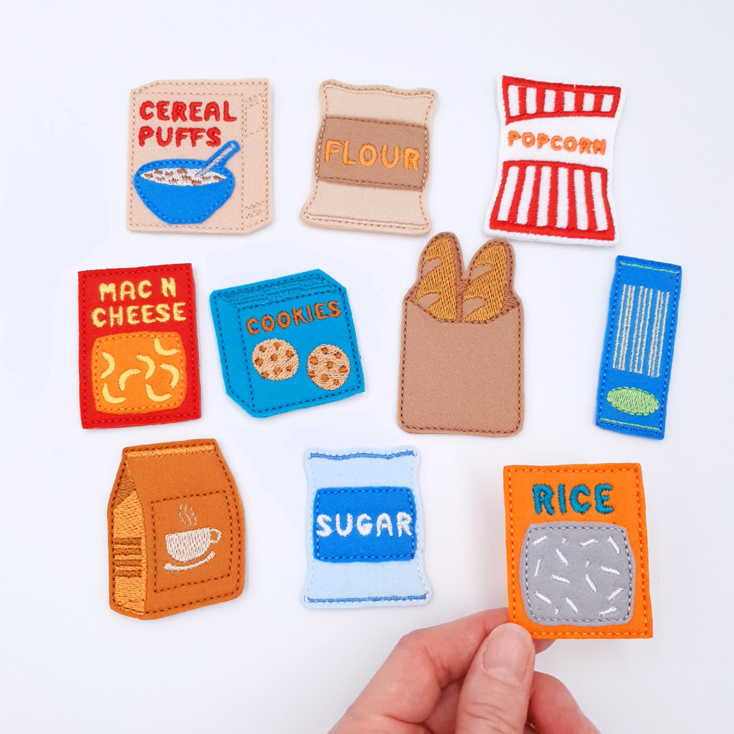 ITH Pantry Staple Grocery Play Food Design Set