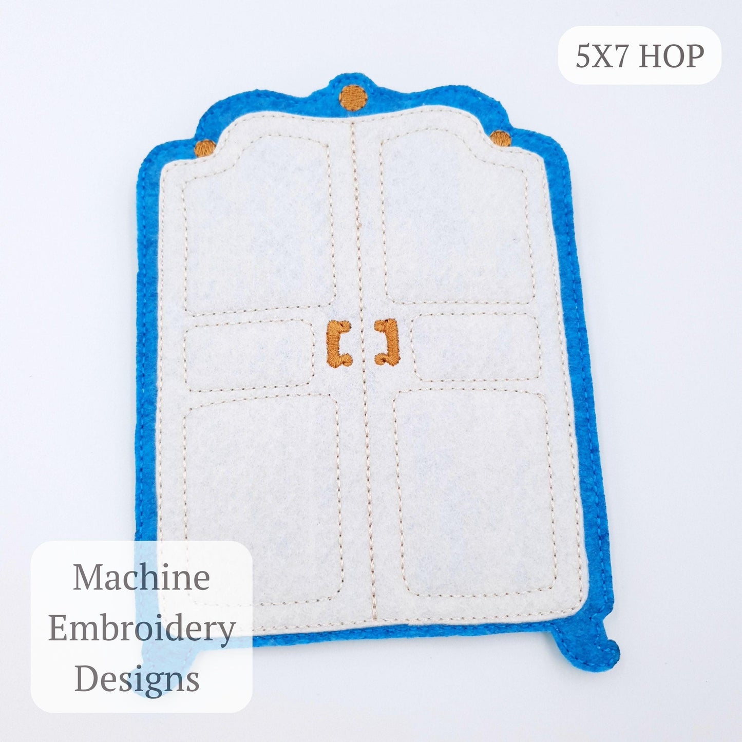 Doll Clothes Wardrobe Machine Embroidery Design Felt Closet ITH Pattern