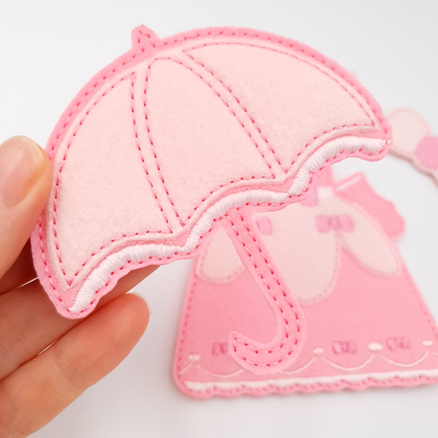 Pink Masquerade Princess Doll with Umbrella