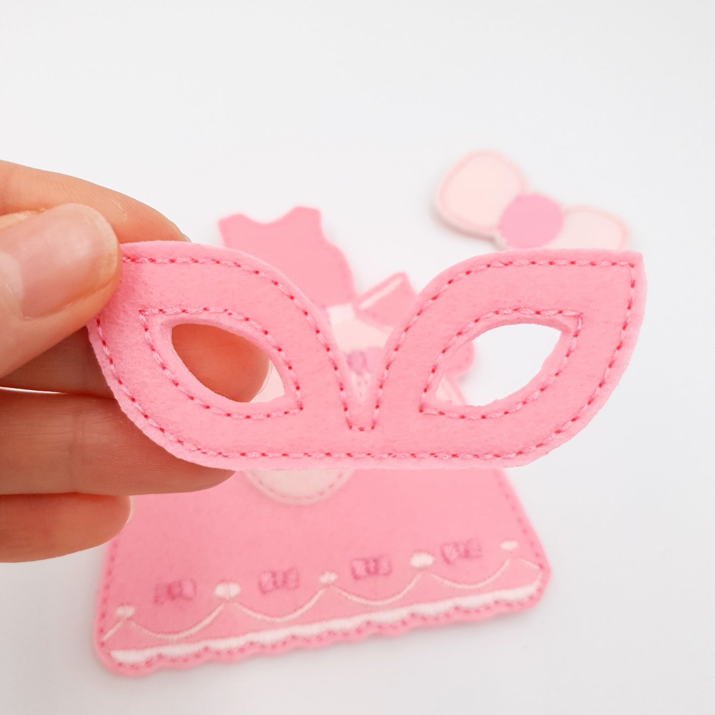 Pink Masquerade Princess Doll with Umbrella