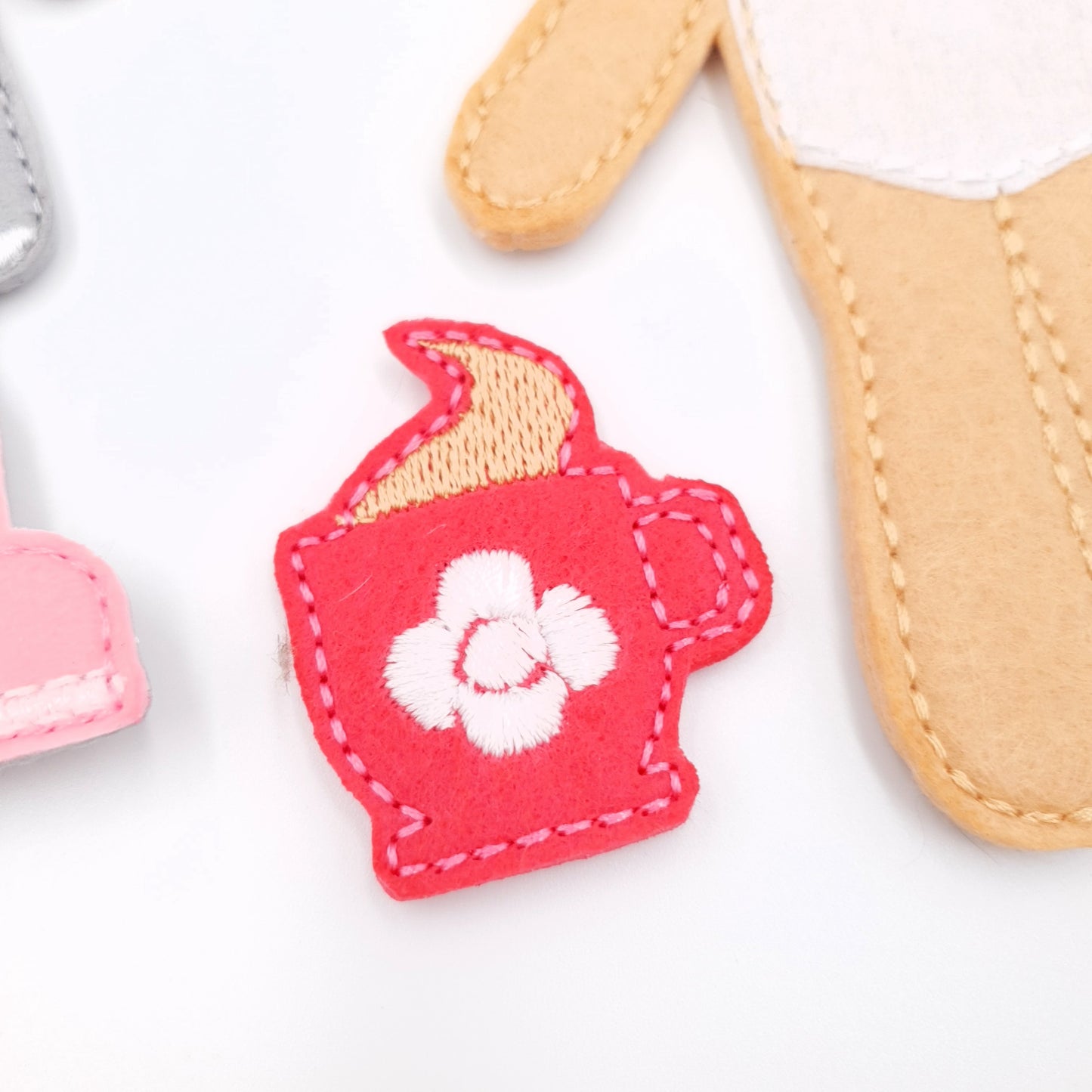 Stylish Felt Doll with Casual Outfit and Boots ITH Embroidery Design