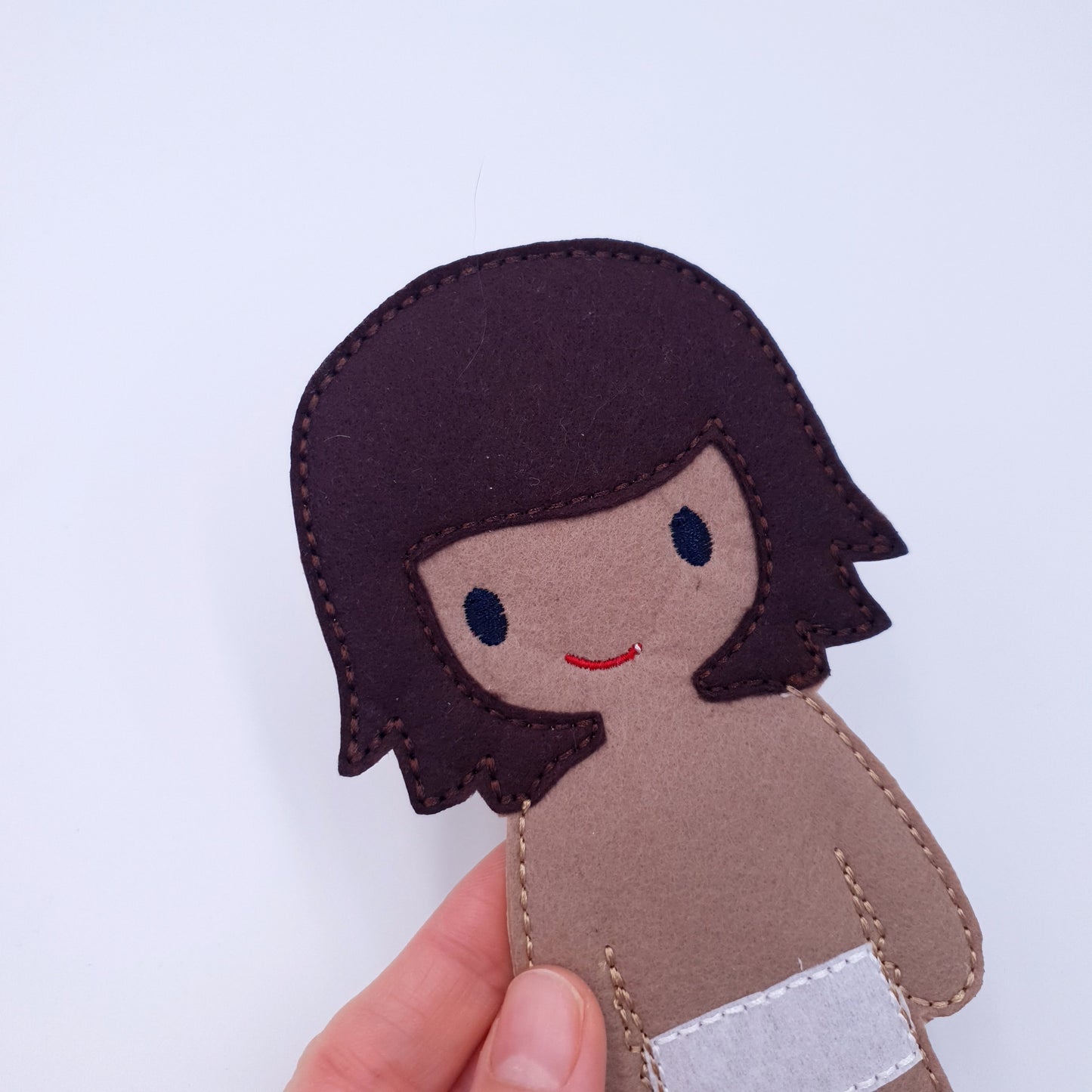 Blank Felt Doll Base ITH Machine Embroidery Design 5x7 Hoop