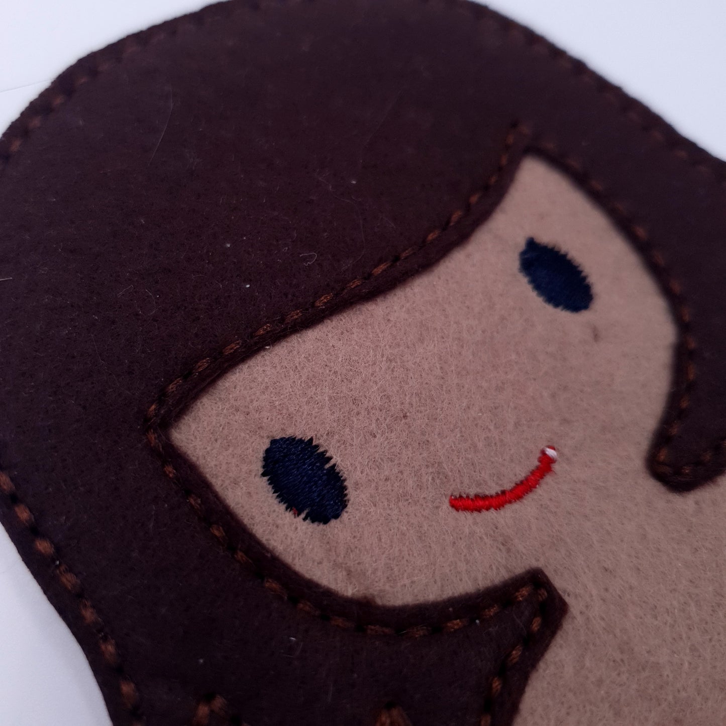 Blank Felt Doll Base ITH Machine Embroidery Design 5x7 Hoop