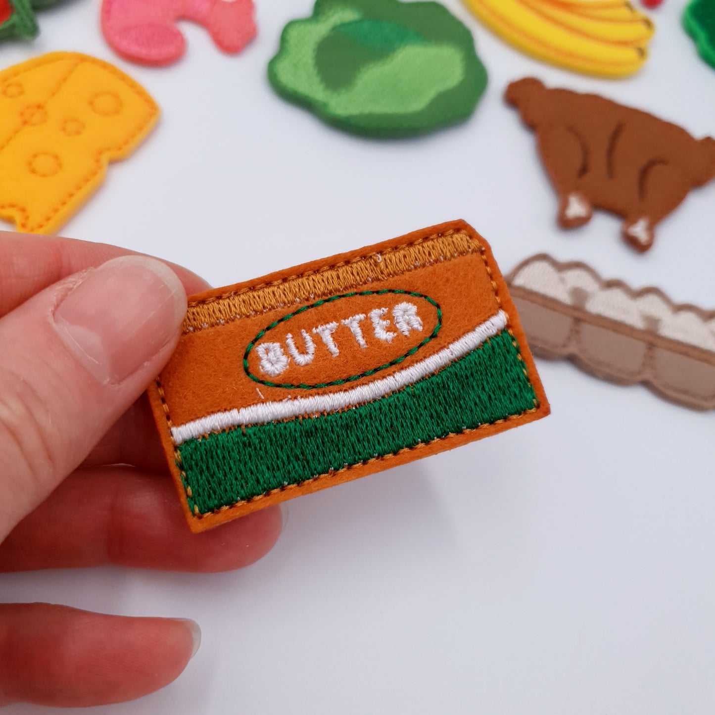 Kid Friendly Grocery Food Applique Machine Embroidery Designs