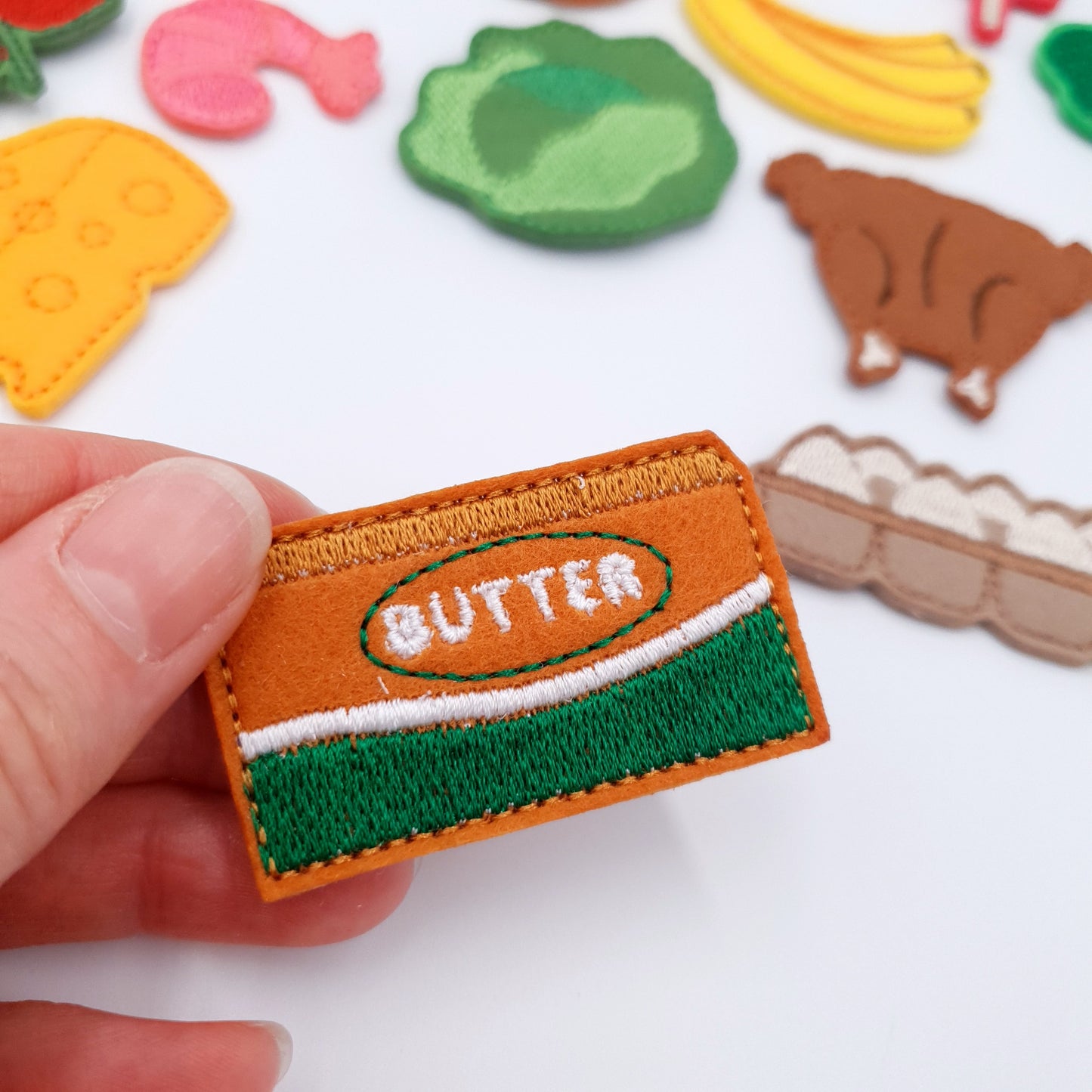 Kid Friendly Grocery Food Applique Machine Embroidery Designs