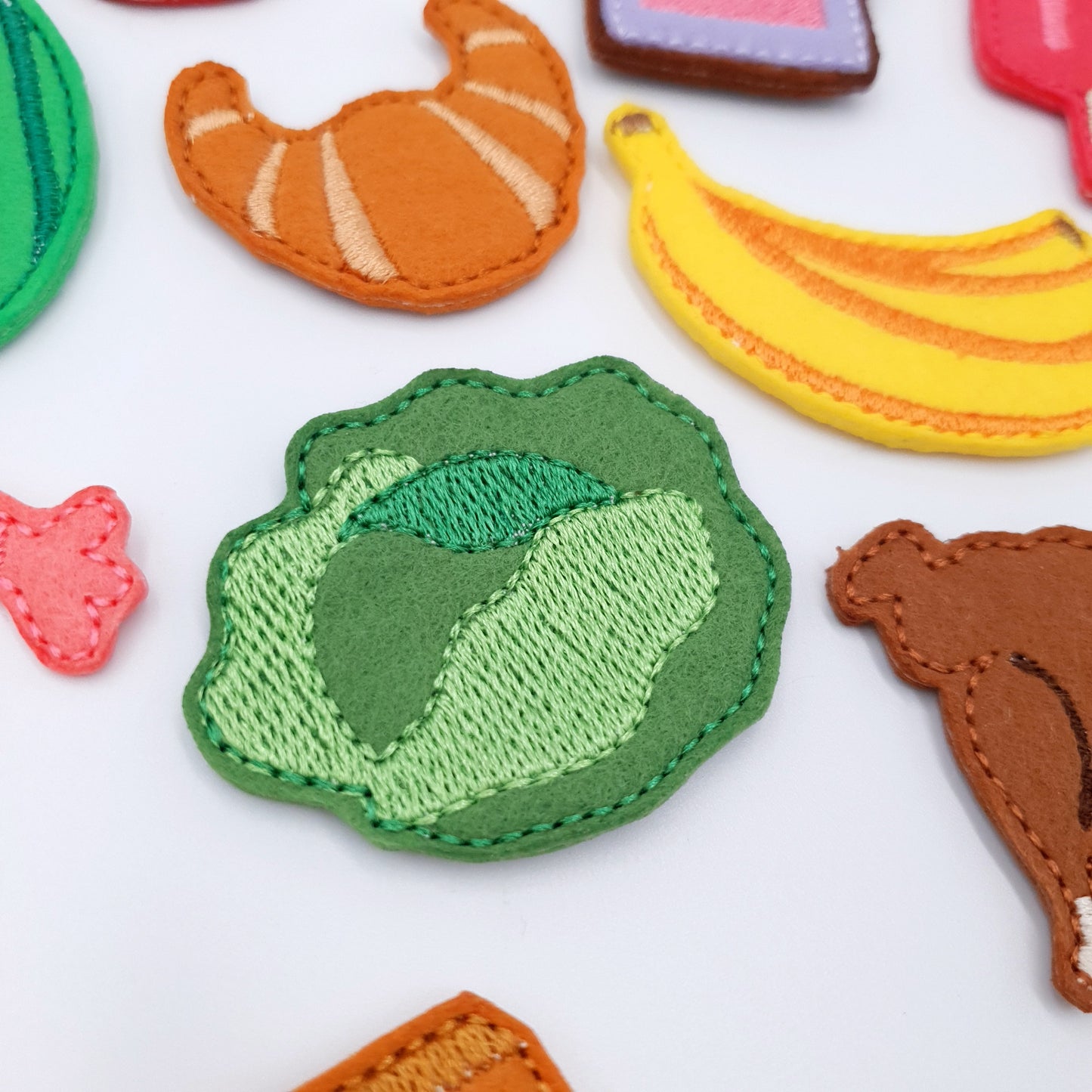 Kid Friendly Grocery Food Applique Machine Embroidery Designs