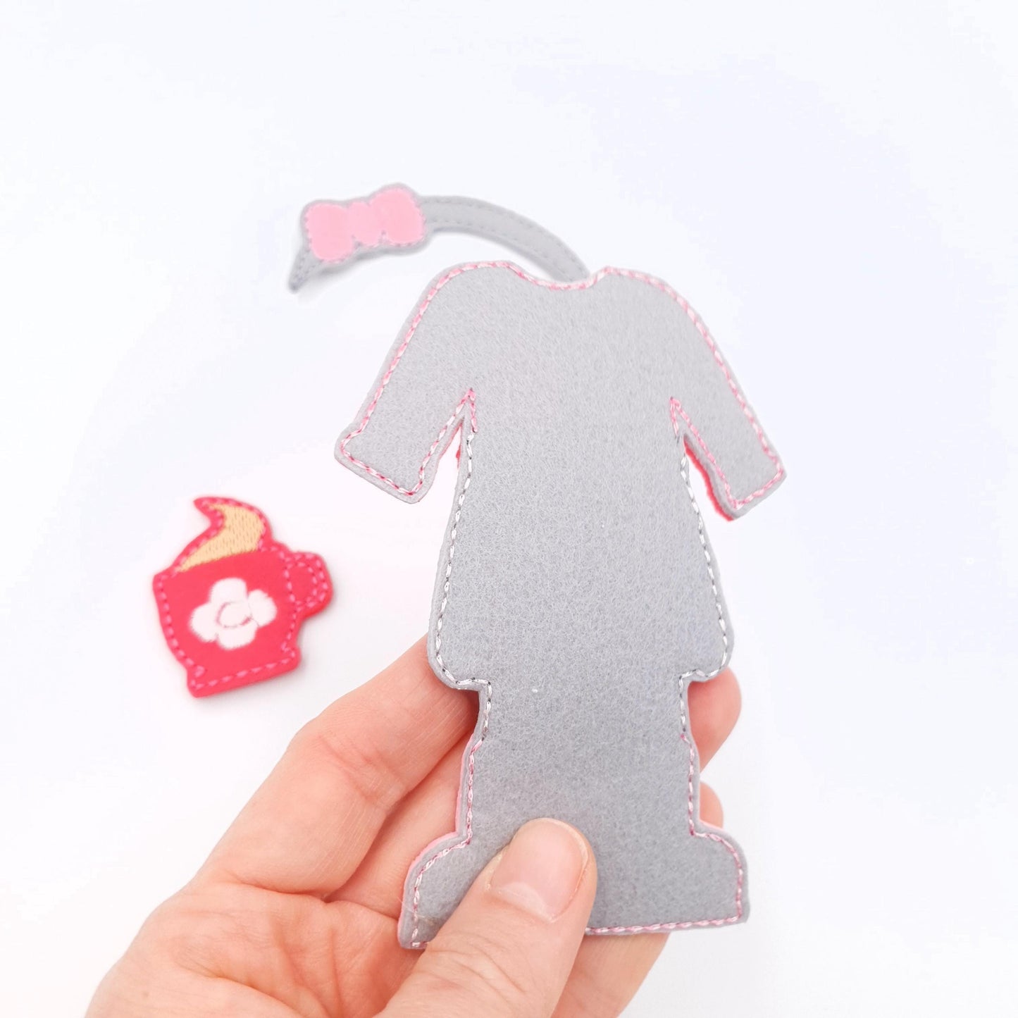Doll Outfit ITH Embroidery Design Felt Shirt Skirt Mug 5x7 Hoop Digital Download