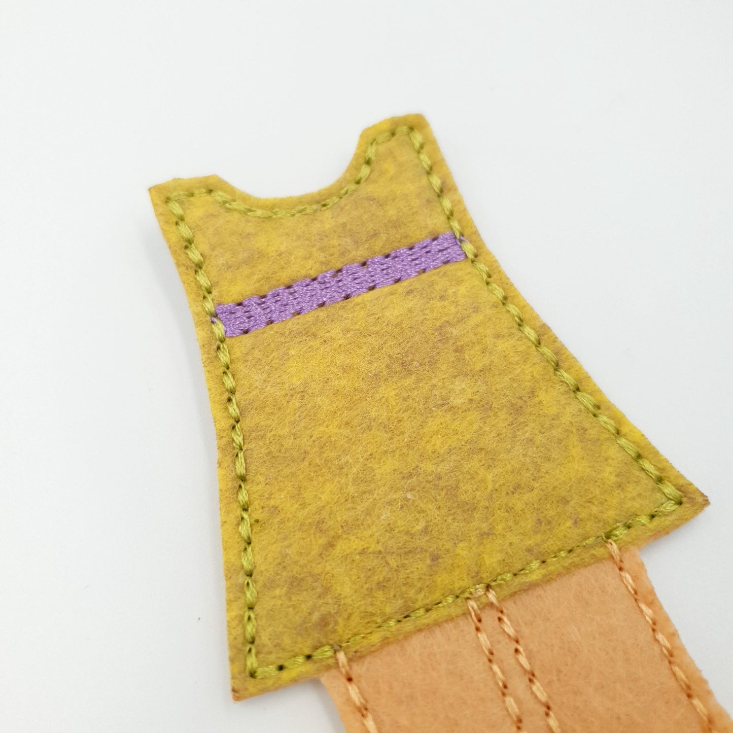 Ruffle Doll Dress Embroidery - 5x7 Hoop Digital File