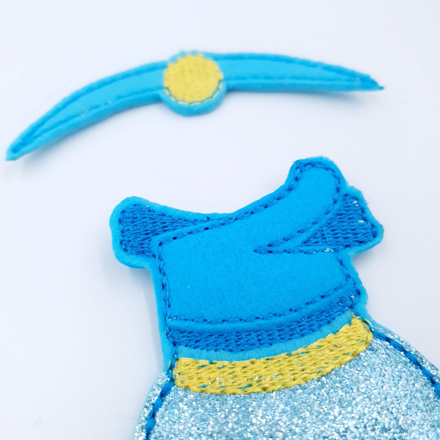 ITH Arabian Princess Doll Embroidery Design: Felt Dress Up Toy, 5x7 Hoop (PDF Pattern