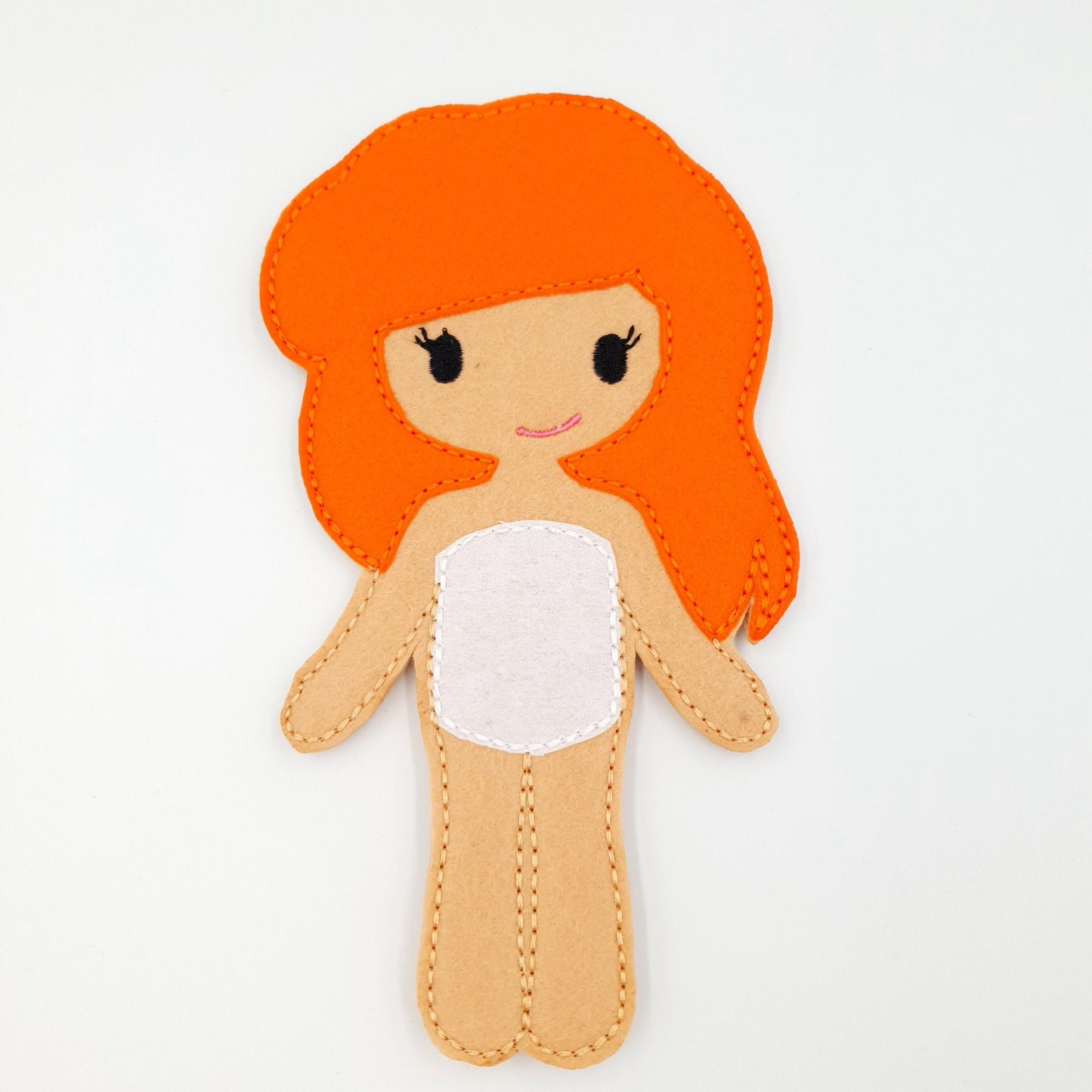 Mermaid Princess & Prince Doll Set ITH Embroidery Design 5x7 Digital Download