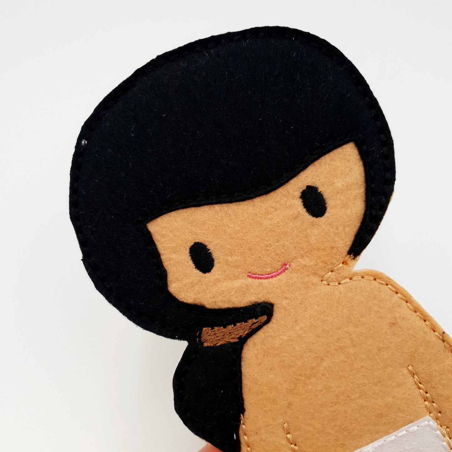 ITH Felt Boy Doll Embroidery Pattern: Prince Elf Toy 5x7 Hoop (Digital Download