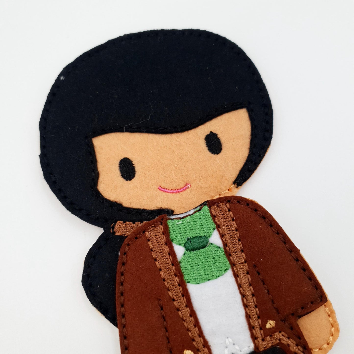 Felt Boy Doll & Suit ITH Embroidery Design 5x7 Gentleman Outfit Digital Download
