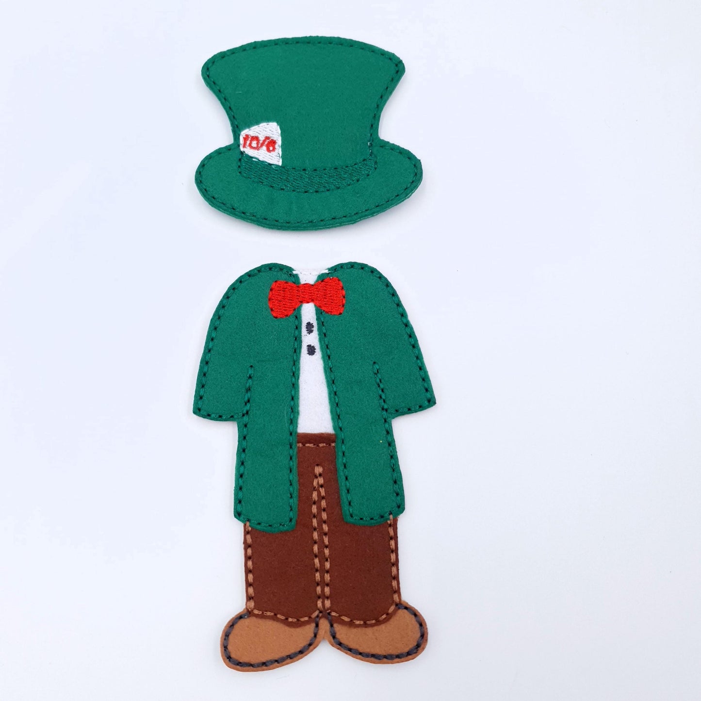 Elegant Doll Suit And Hat Machine Embroidery Pattern Digital Download