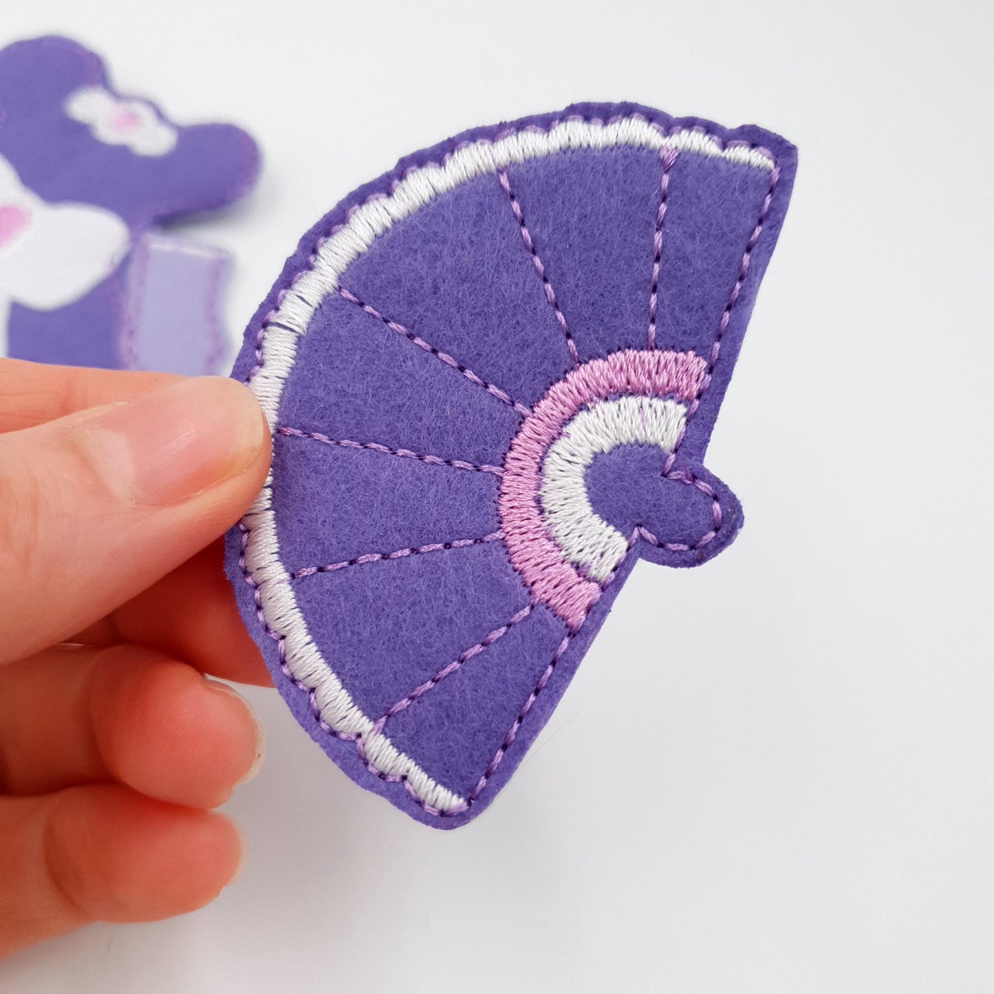 Princess Dress and Fan In The Hoop Machine Embroidery Design