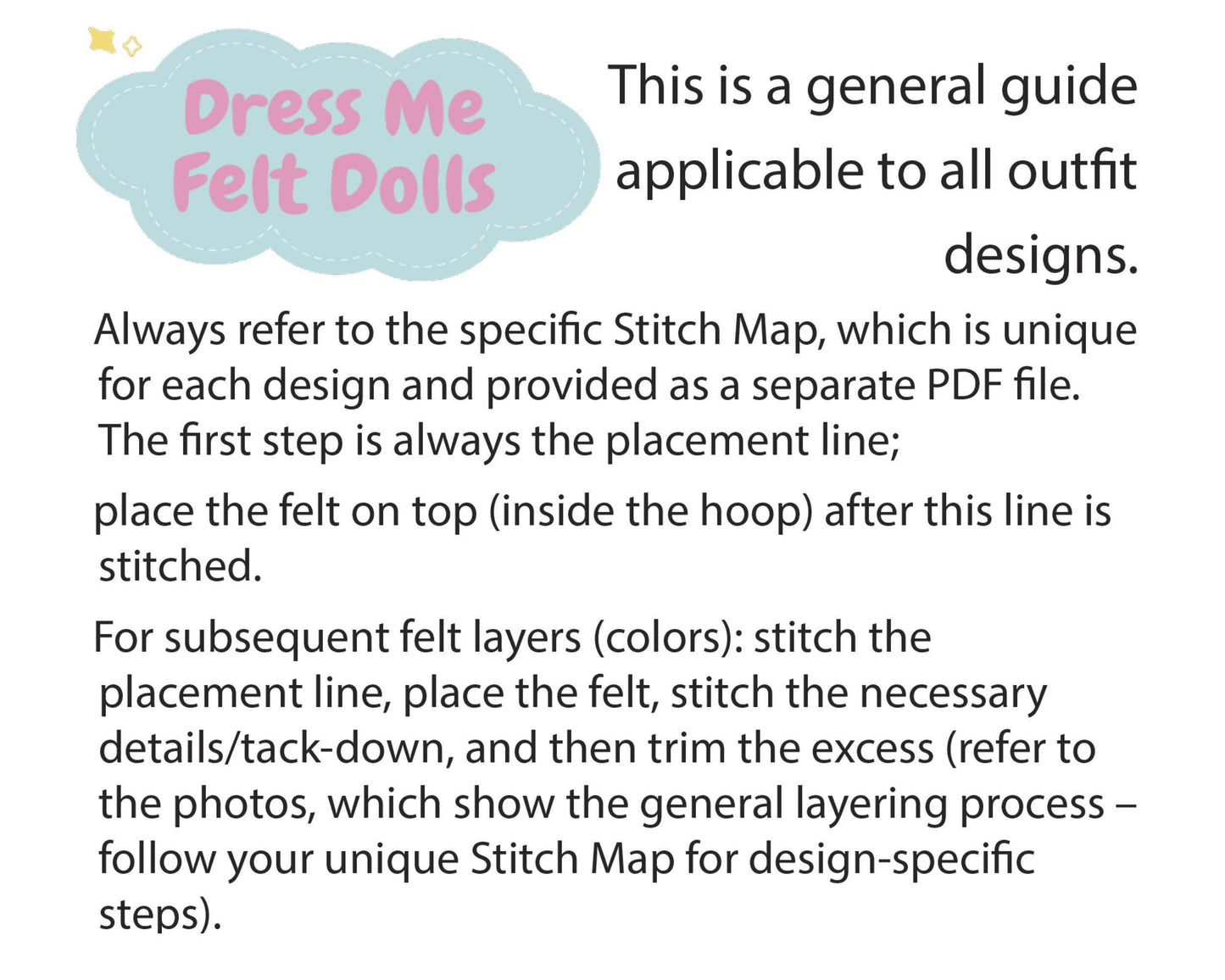 Tutu Doll Dress Embroidery - 5x7 Hoop Digital Pattern Outfit
