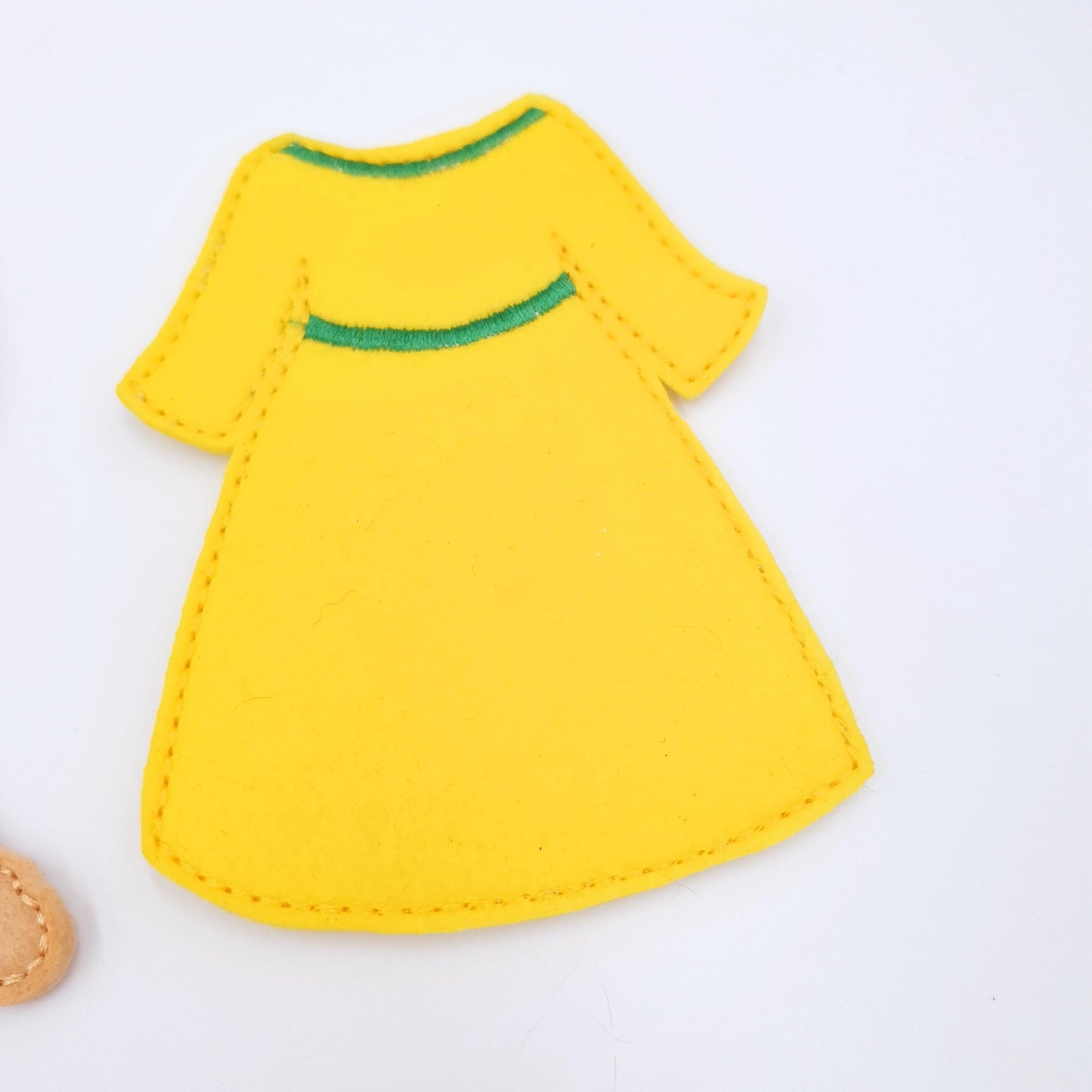 Ginger Hair Feltie Doll Outfit Machine Embroidery Design Set