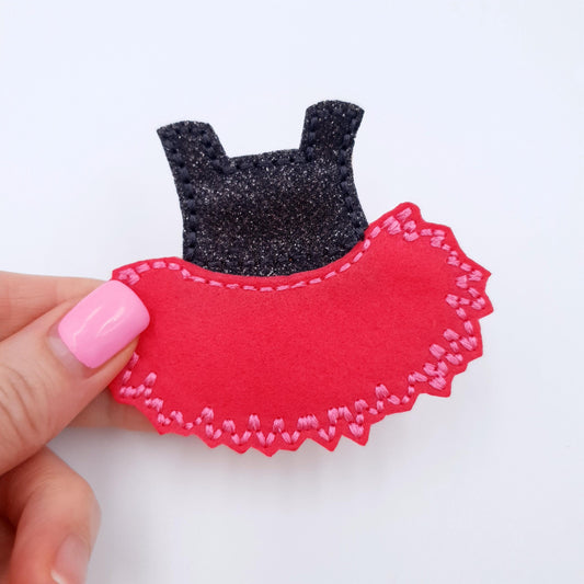 Machine Embroidery Doll Dress Design 5x7 Hoop Princess Clothes