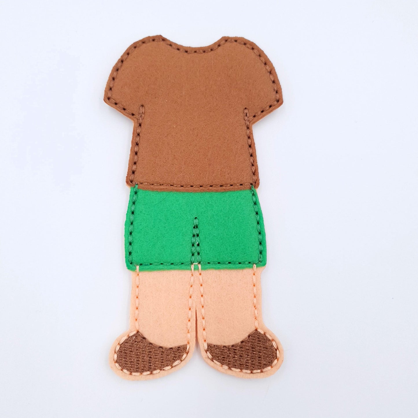 Doll Clothes Embroidery Design: T-Shirt & Shorts Outfit (ITH Digital File)
